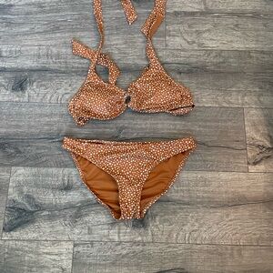 Sanctuary polka dot bikini